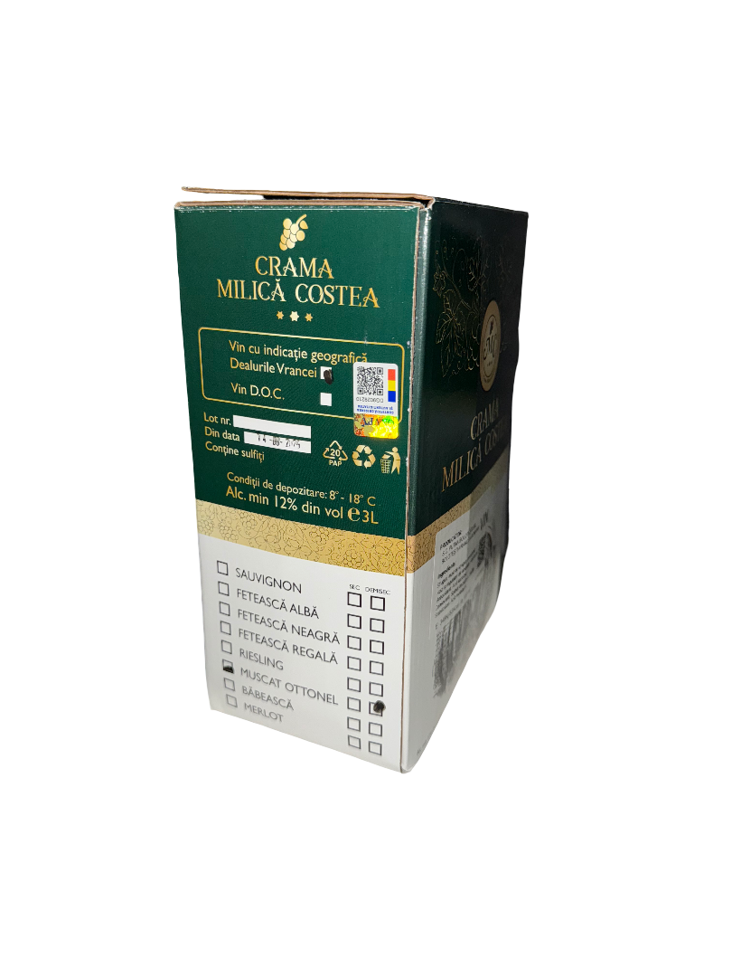 Vin demisec “Crama Milică Costea” 3L