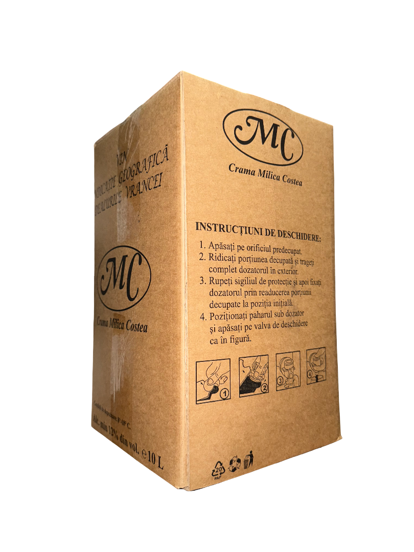 Vin demisec “Crama Milică Costea” 10L